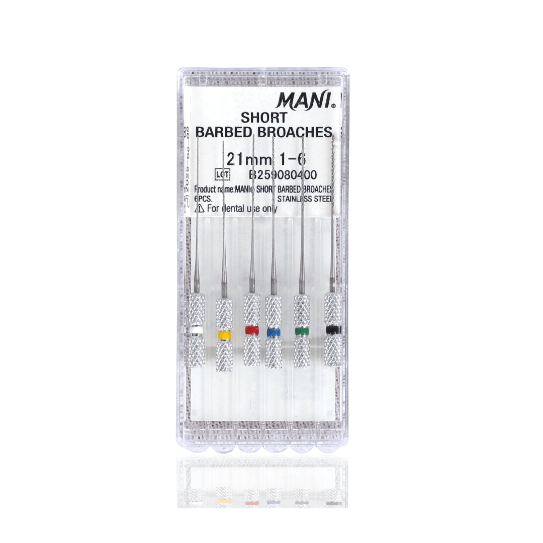Mani Short Barbed Broaches 21mm