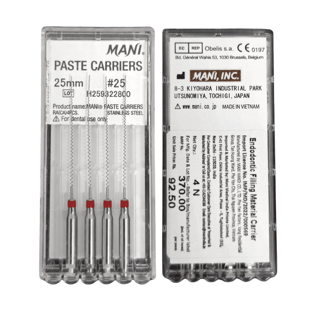 Mani Paste Carriers 25mm
